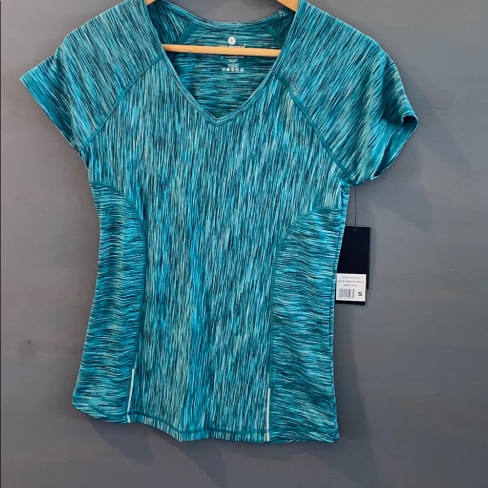 NWT Velocity shirt turquoise size small